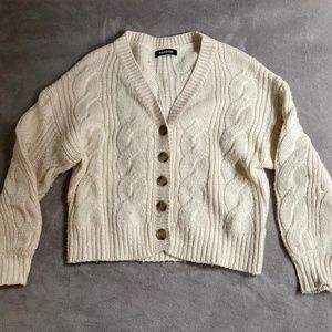 Naadam Wool Cashmere Cardigan Size M